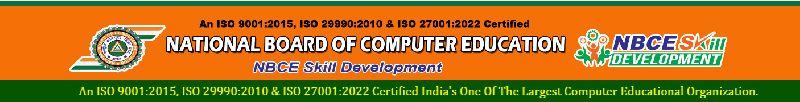 NATIONAL BOARD OF COMPUTER EDUCATION (NBCE) COURSES
